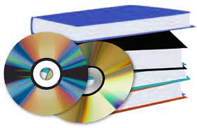 Books, CD-s and DVD-s